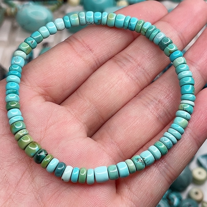 绿松石珠宝奇石未镶嵌