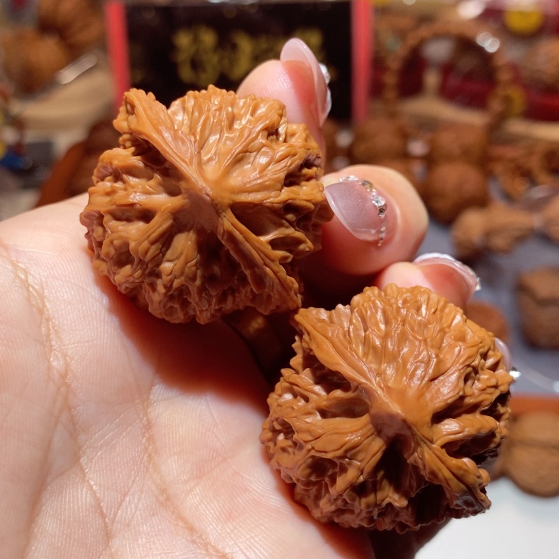 文玩核桃把件全品38尺球灯笼