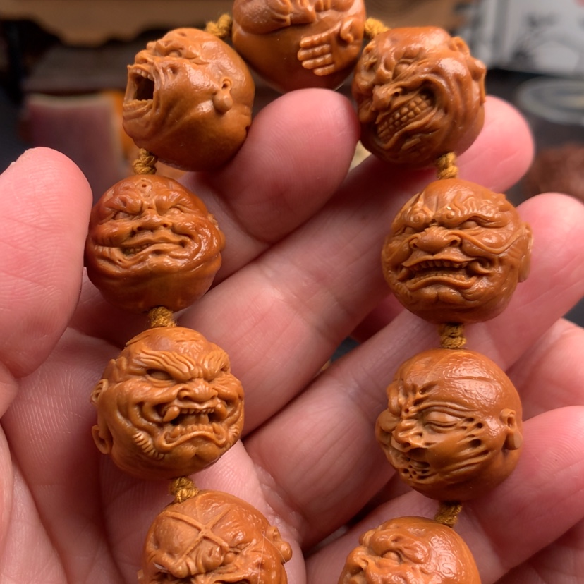 【闪购商品】橄榄核手串经典恶僧