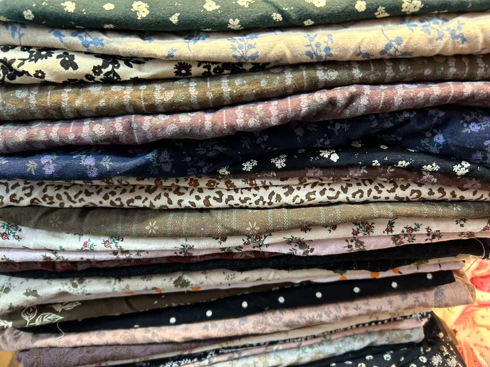 2号链接格子棉布棉麻