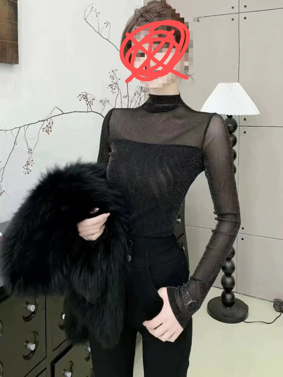 130-200斤打底衫2492款性感大码显瘦