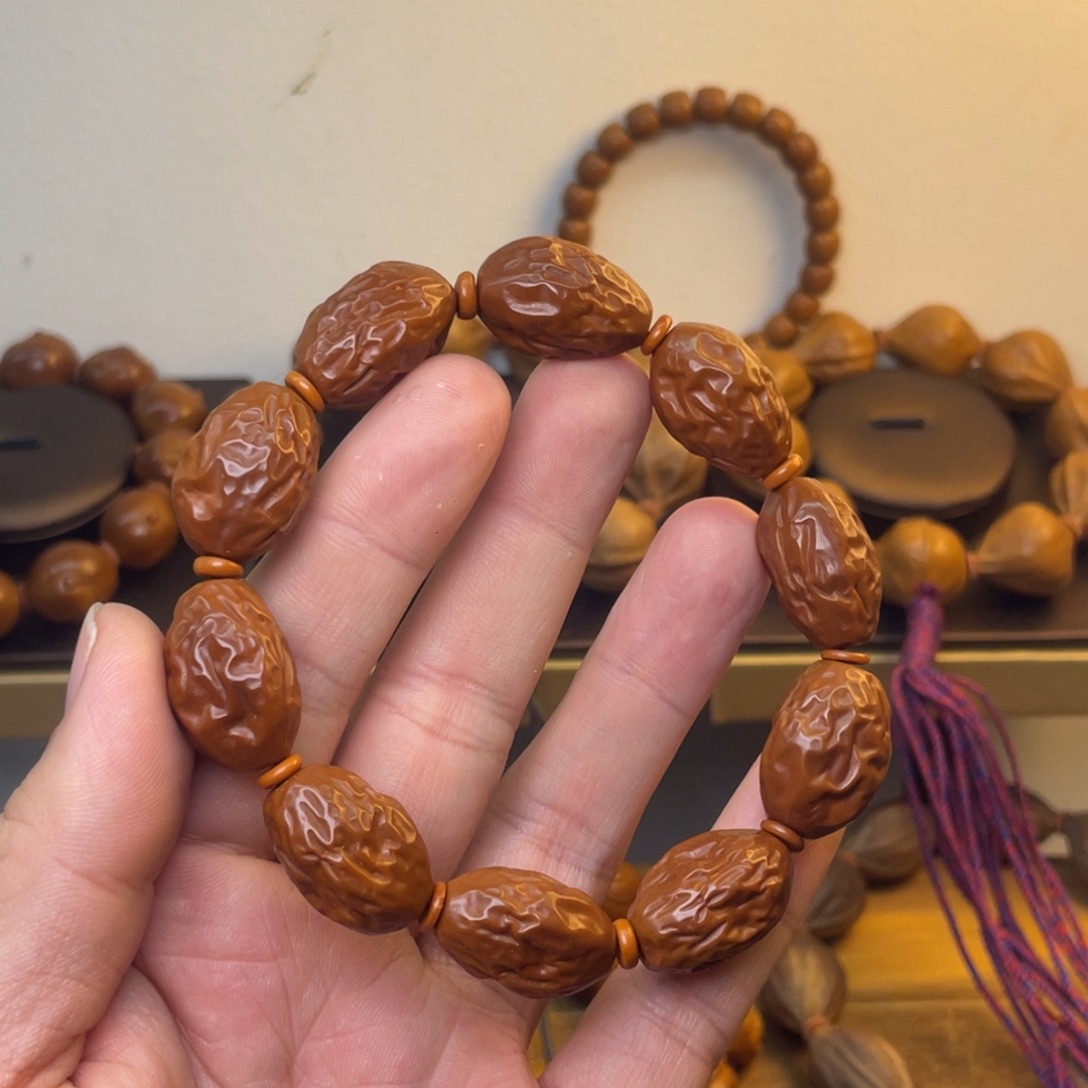 橄榄核手串/手链1.4红枣