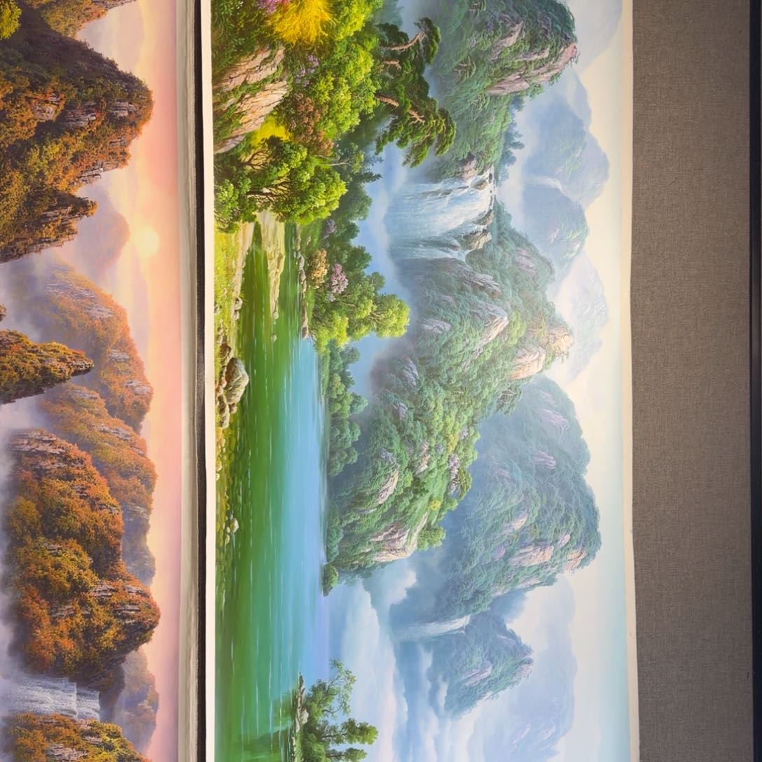 油画在哪呢现在还没睡