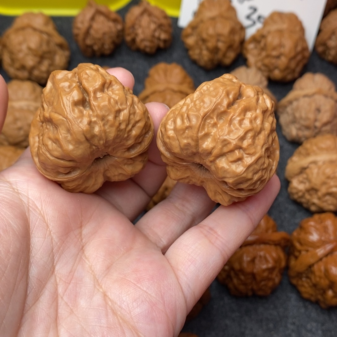 文玩核桃把件邢*运蛤蟆38