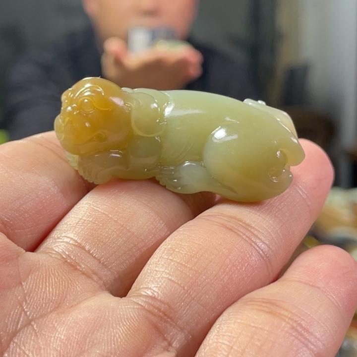 颈饰未镶嵌和田玉橘***~