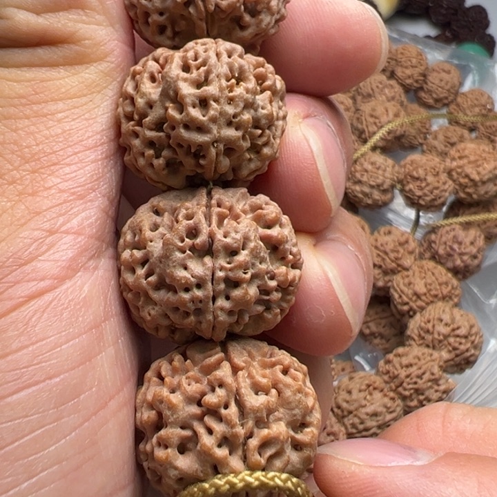 金刚菩提吊坠5瓣22针孔蜂窝