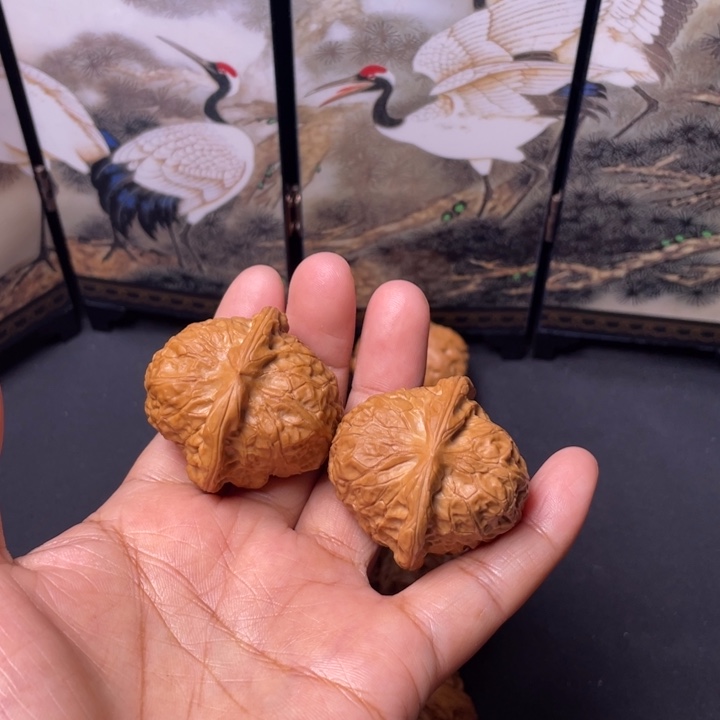 文玩核桃把件38南瓜墩