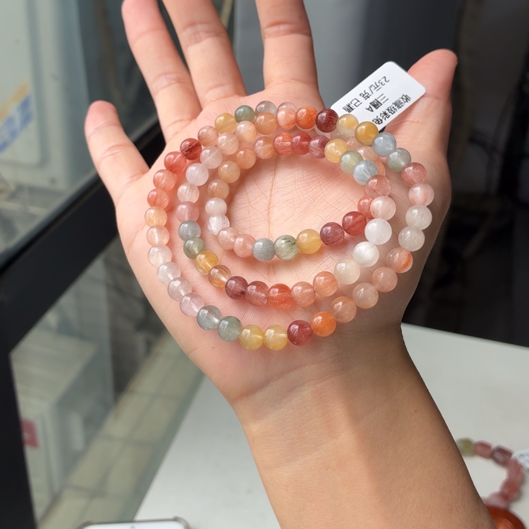 D***_手链未镶嵌水晶201号多样性发货一X 6+