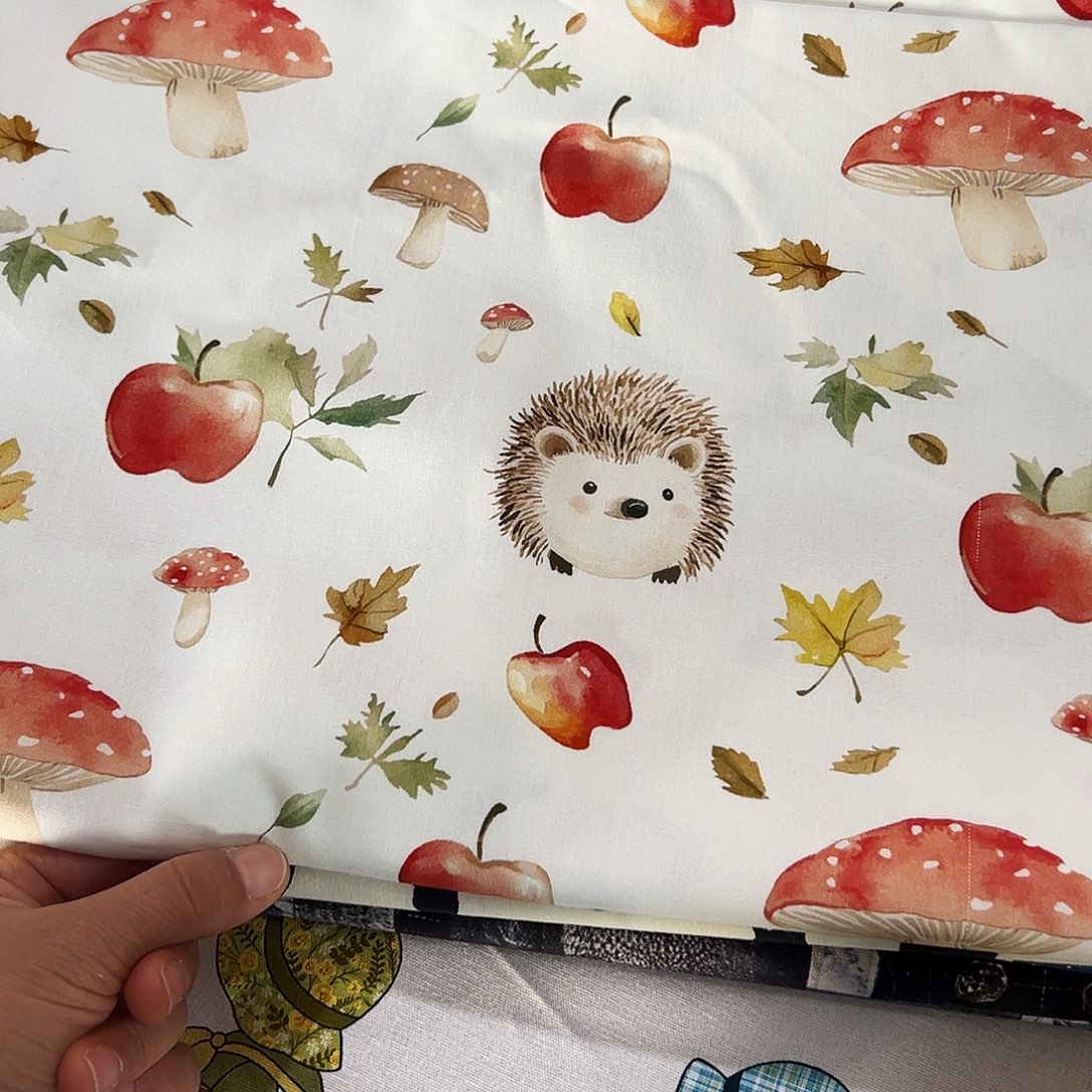 棉一米价纯棉7安帆布1.5米宽果子块