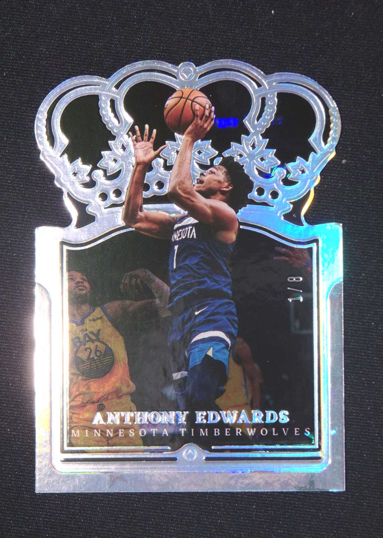 【折射款直播开价】爱德华兹 首编同背 限量8编 金折 球星卡包邮