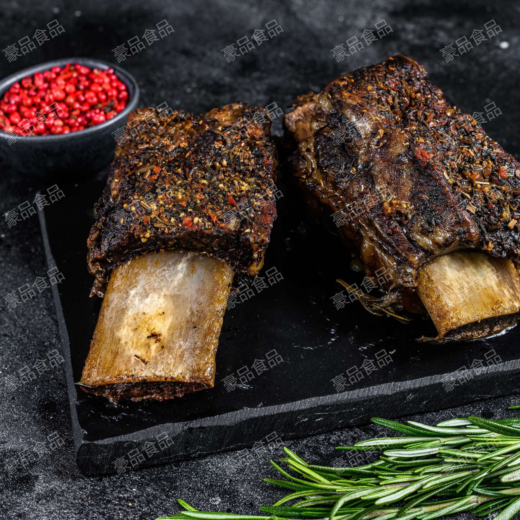 [桐桐专属]澳洲安格斯谷饲300天牛肋排贴骨肉原切带骨新鲜寸排