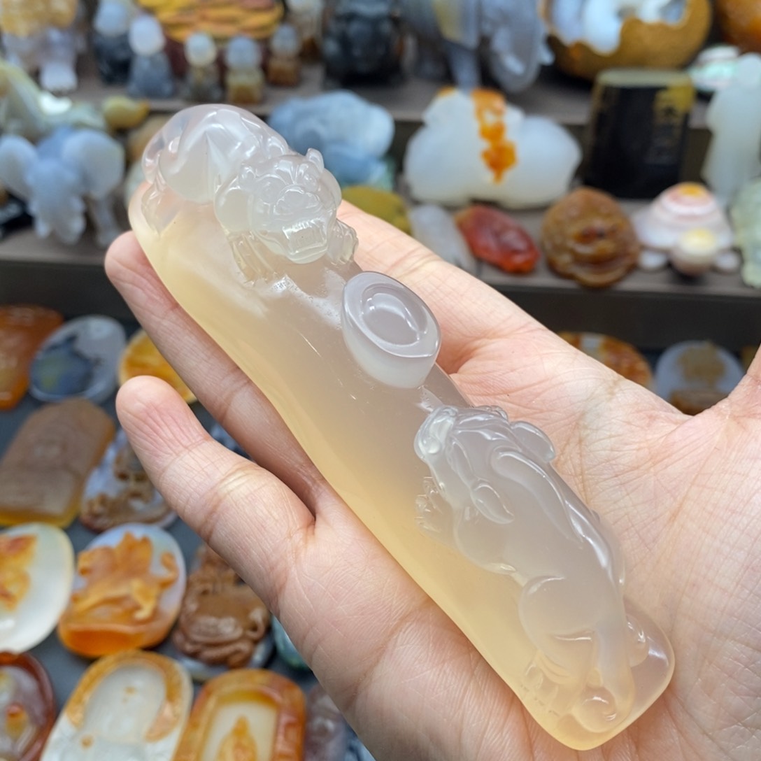 未镶嵌吊坠(不含链)玛瑙/玉髓