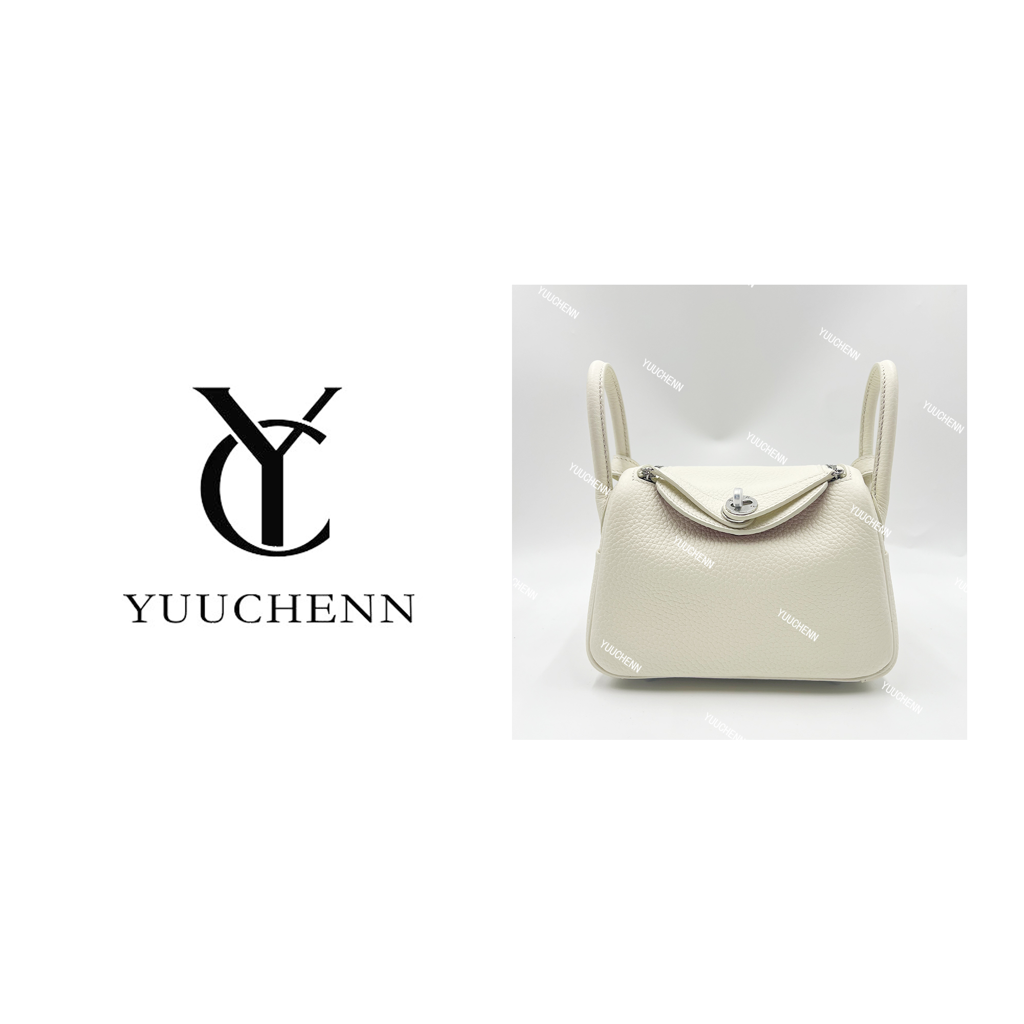 YUUCHENN/19cm原创设计高定真皮包 HH3182