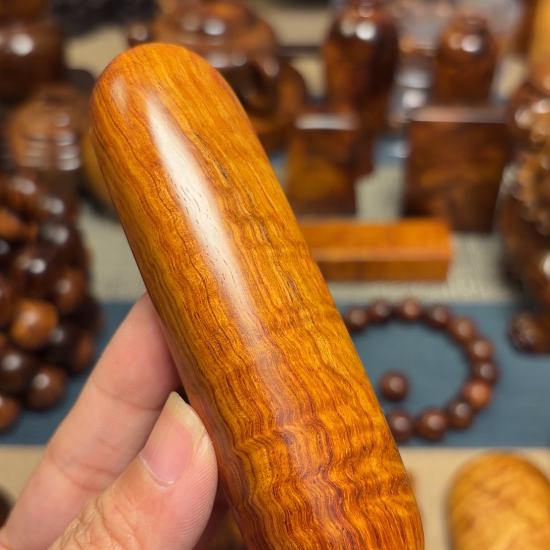 黄花梨/降香黄檀把件别***谁