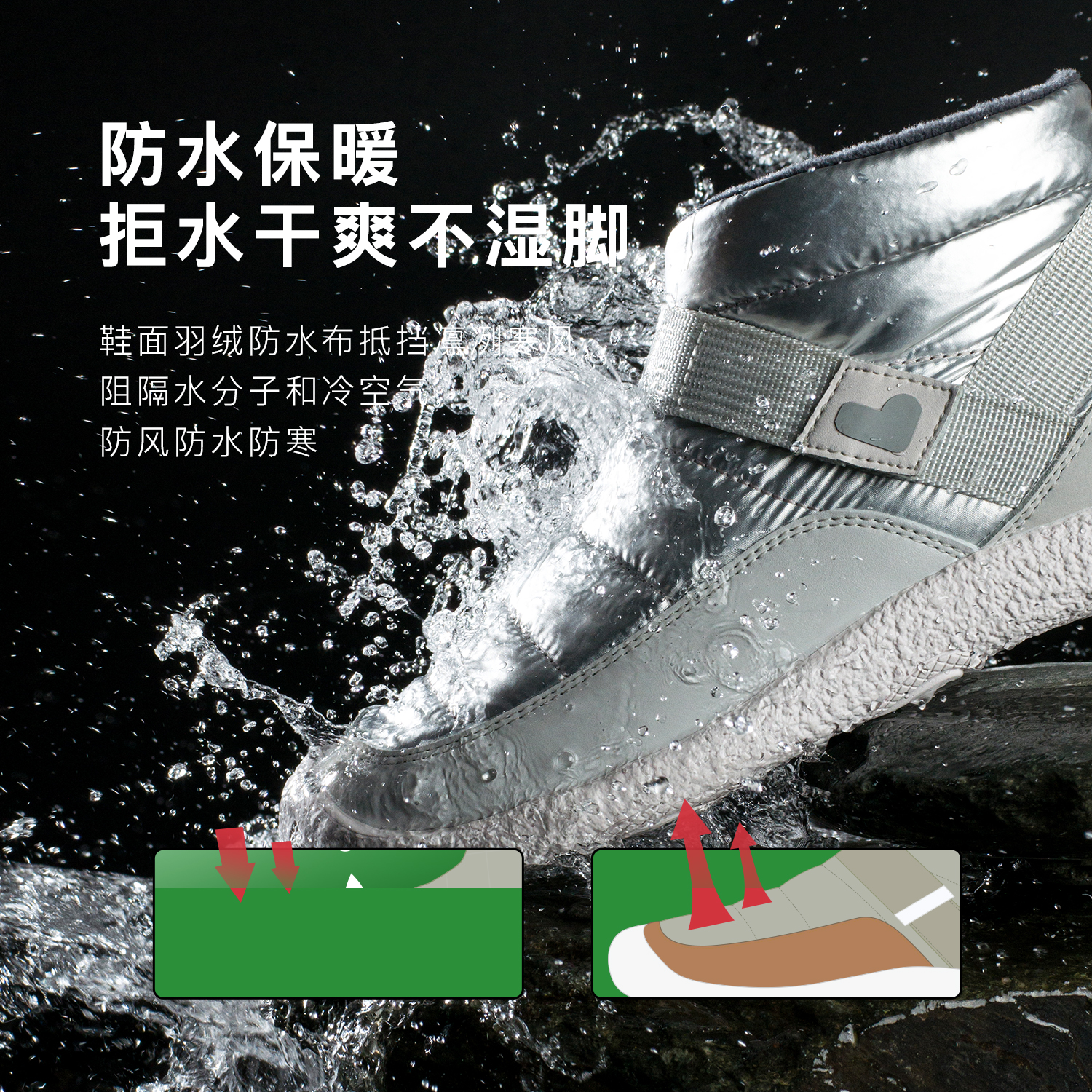 【断码福利】小蓝羊童鞋冬季新款3~12岁山系户外短靴运动徒步鞋