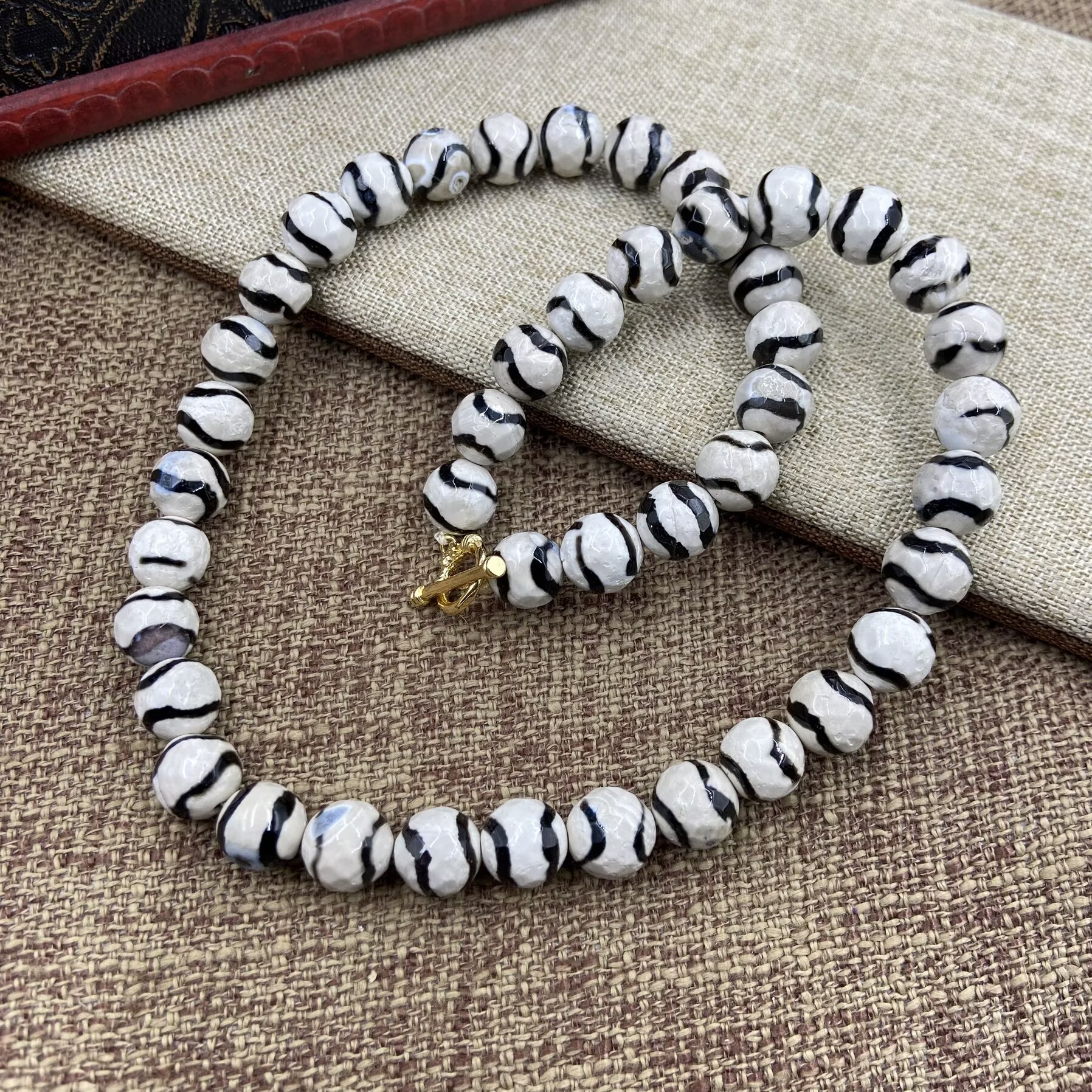 非金属珐琅项链 5789  精美时尚潮流精品白色项链