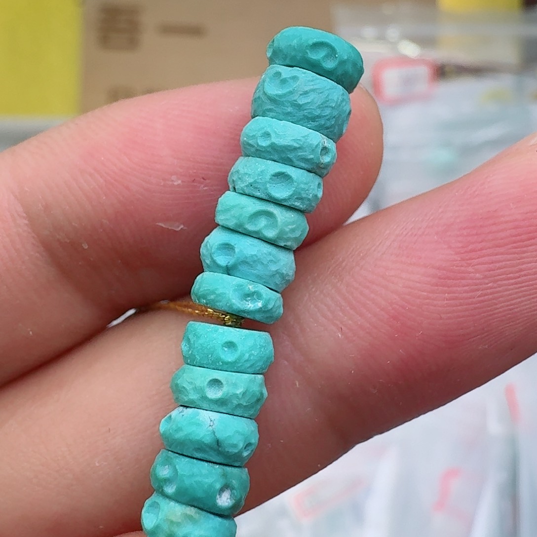 绿松石未镶嵌配饰