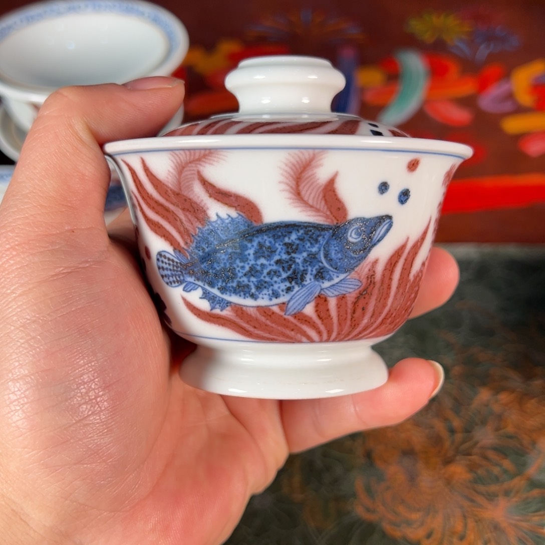 杯景德镇手绘陶瓷