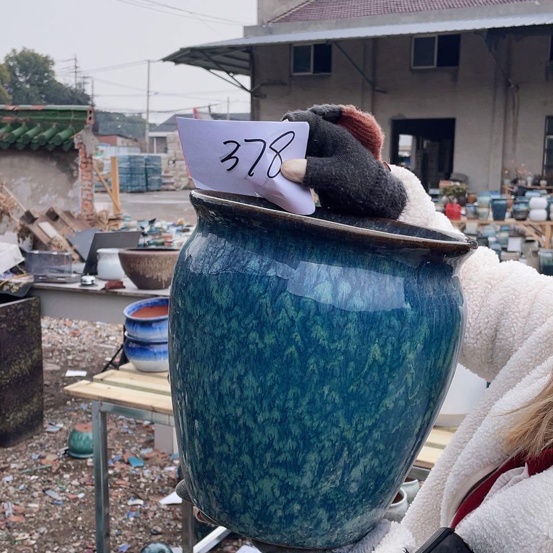 红陶王嫂花盆0212-378