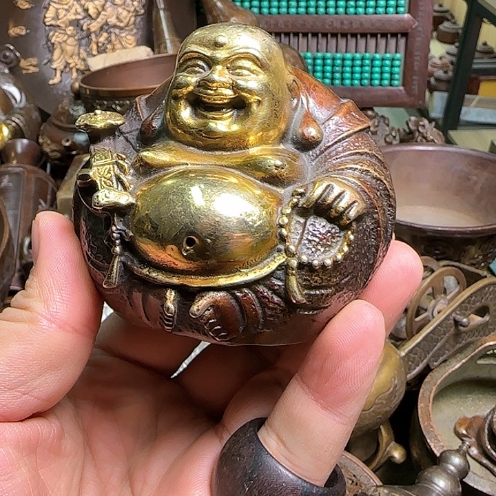 铜器办公室茶室摆件