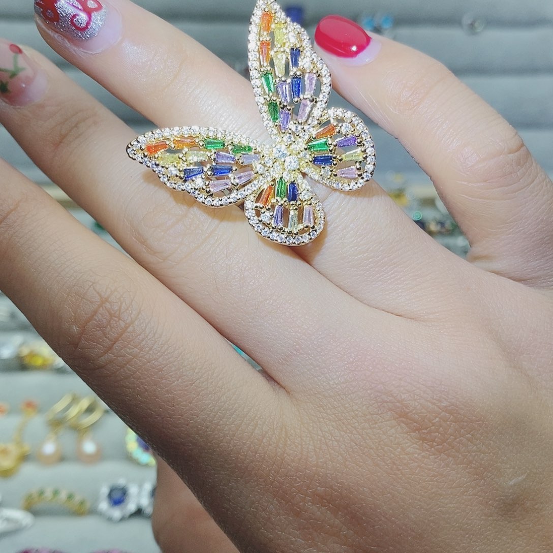 【闪购商品】芙蓉石戒指银S925镶嵌