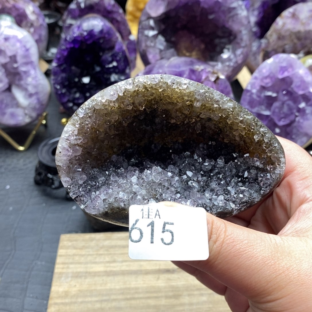 未镶嵌大型摆件（非配饰）紫晶精**子