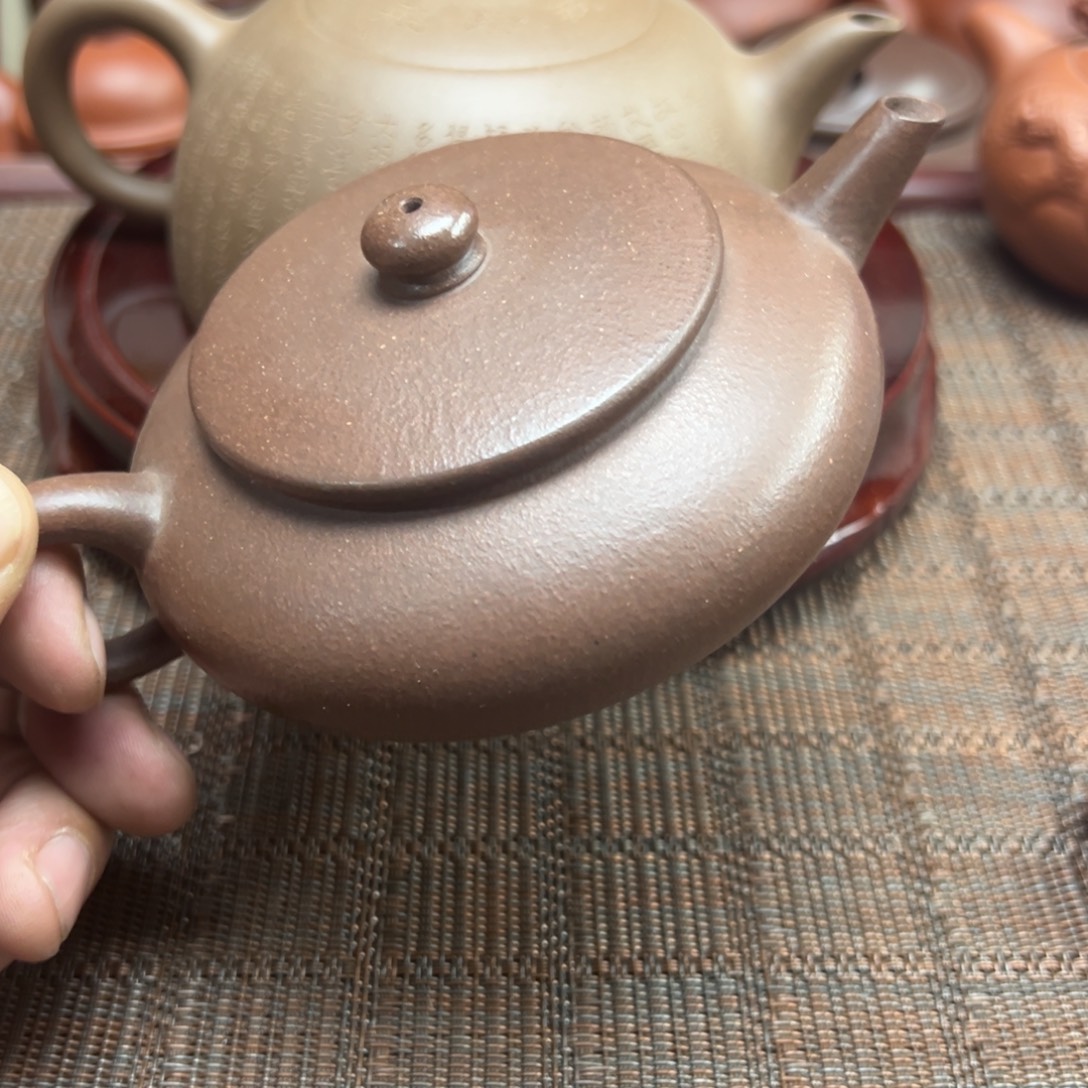 茶壶紫砂宜兴原矿紫砂壶180毫升容量