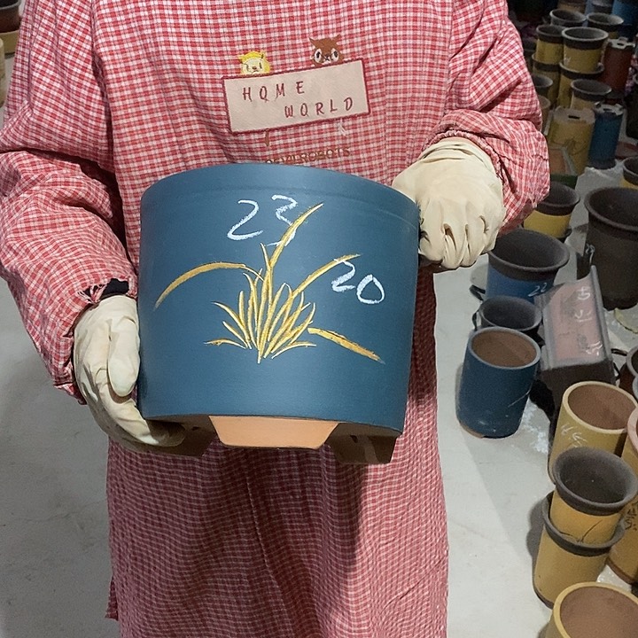 紫砂花盆紫砂花盆