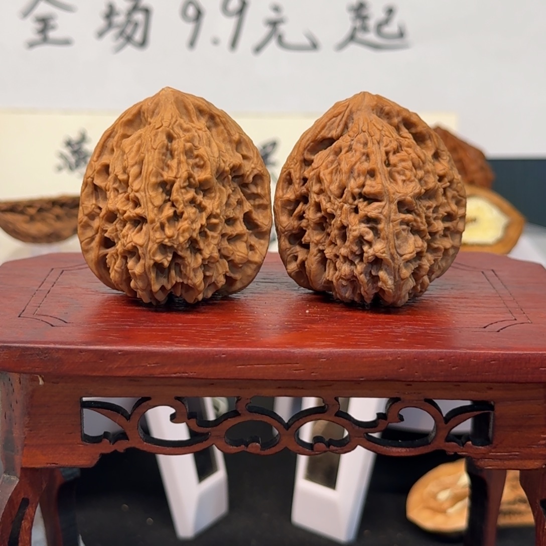 文玩核桃把件28号南疆边41肚42高44全品无药无修原生态
