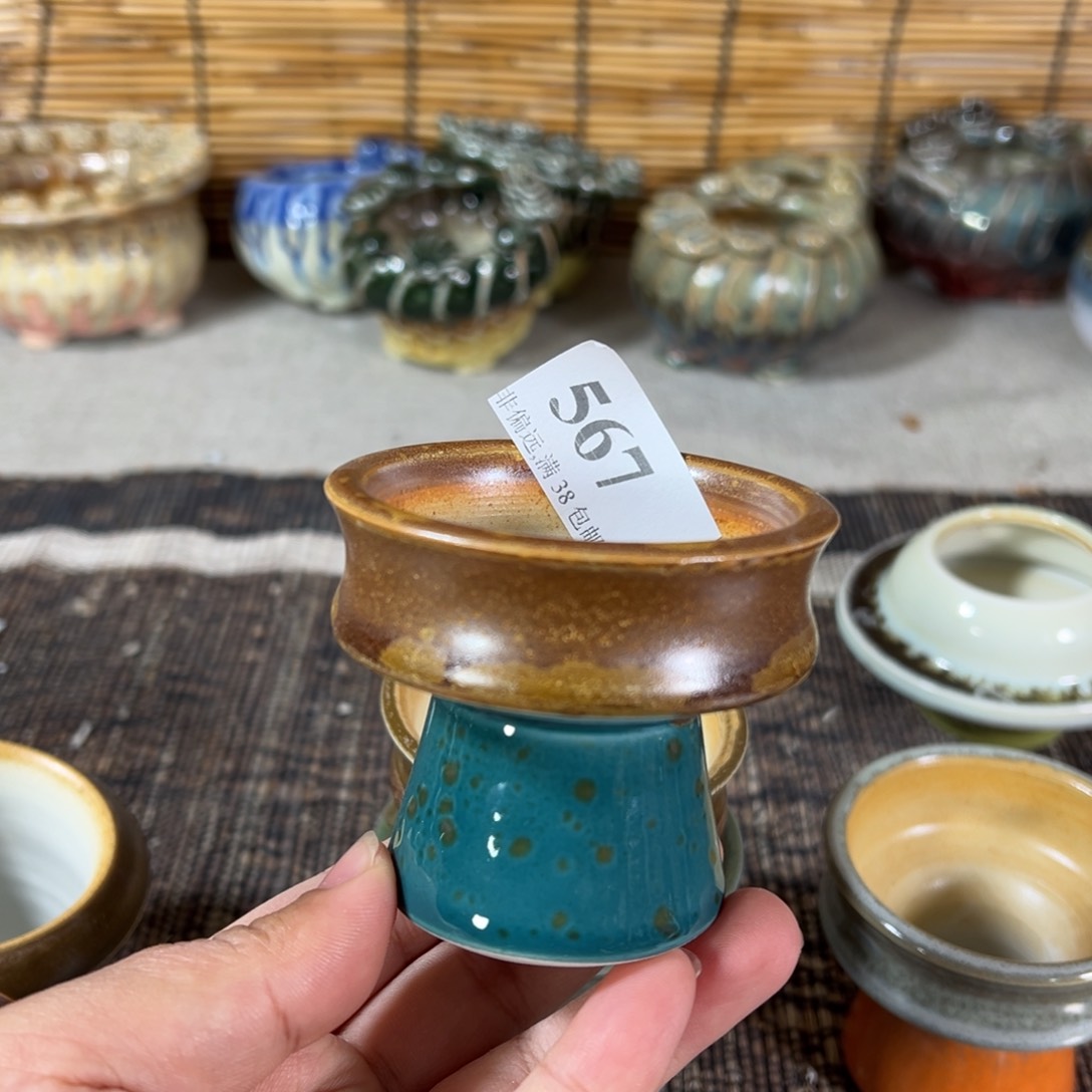 陶瓷景德镇手工花盆