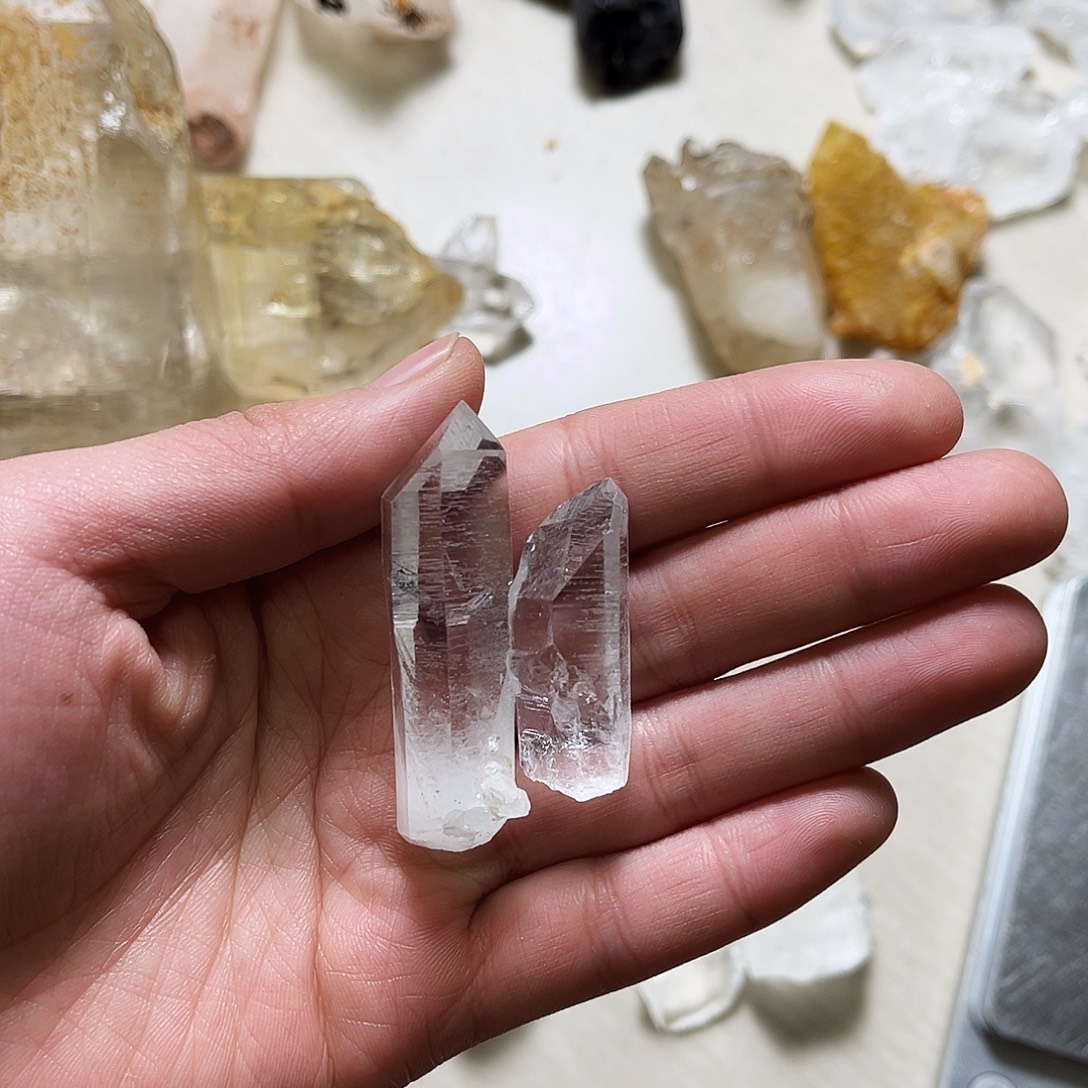 明***性珠宝半成品未镶嵌水晶