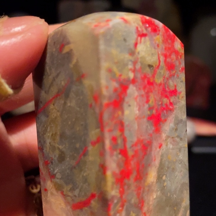 柏*昌化鸡血石印章印章