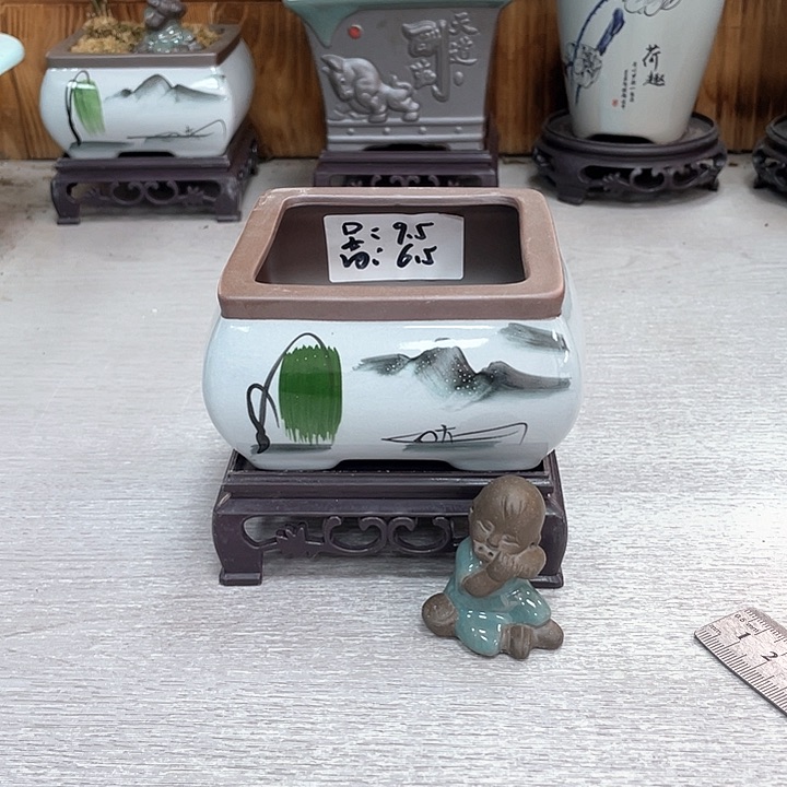 陶瓷紫砂花盆双12福利抢购