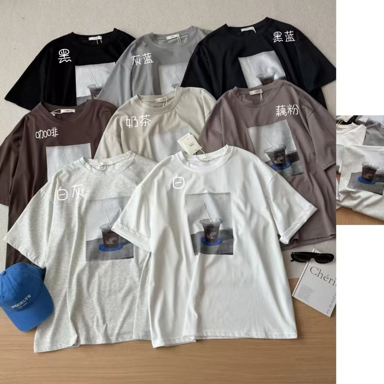 33推荐 3158#9003 日系休闲双纱T恤 2025-03-27