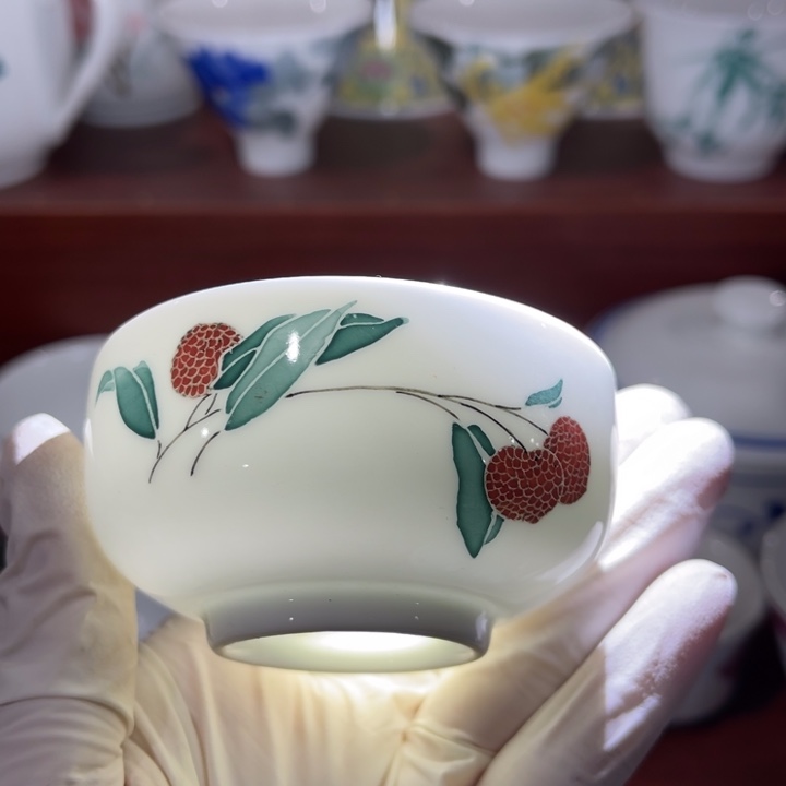 醴陵釉高温瓷器80毫升