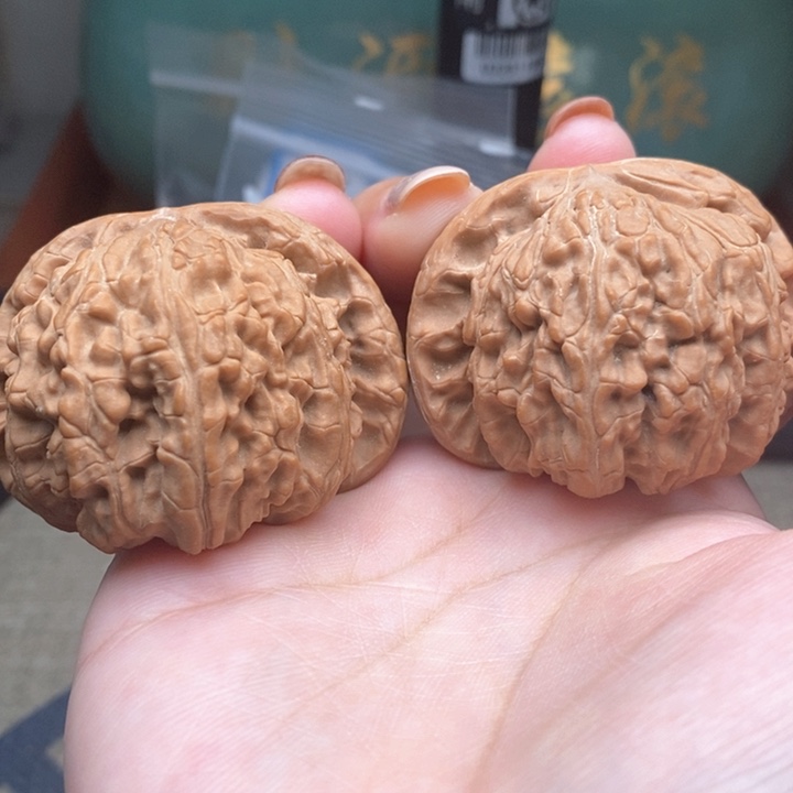 猴头核桃吊坠1117号白狮子49