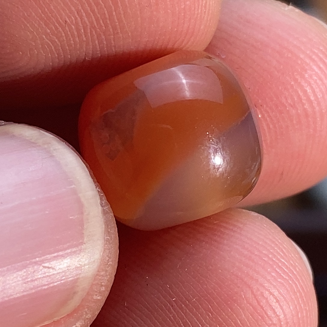 玛瑙/玉髓颈饰合金