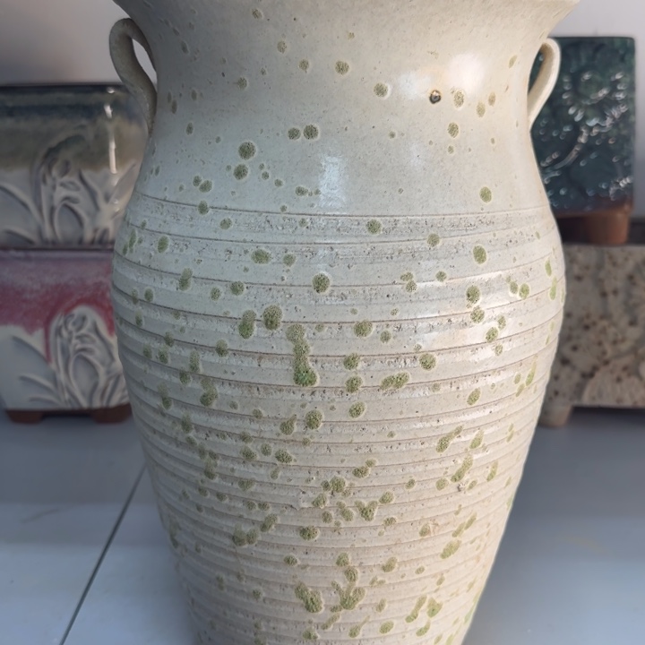 紫砂花盆口18高32，111111