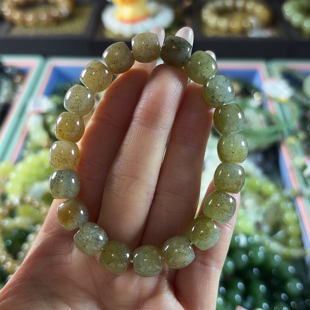 和田玉未镶嵌手链141