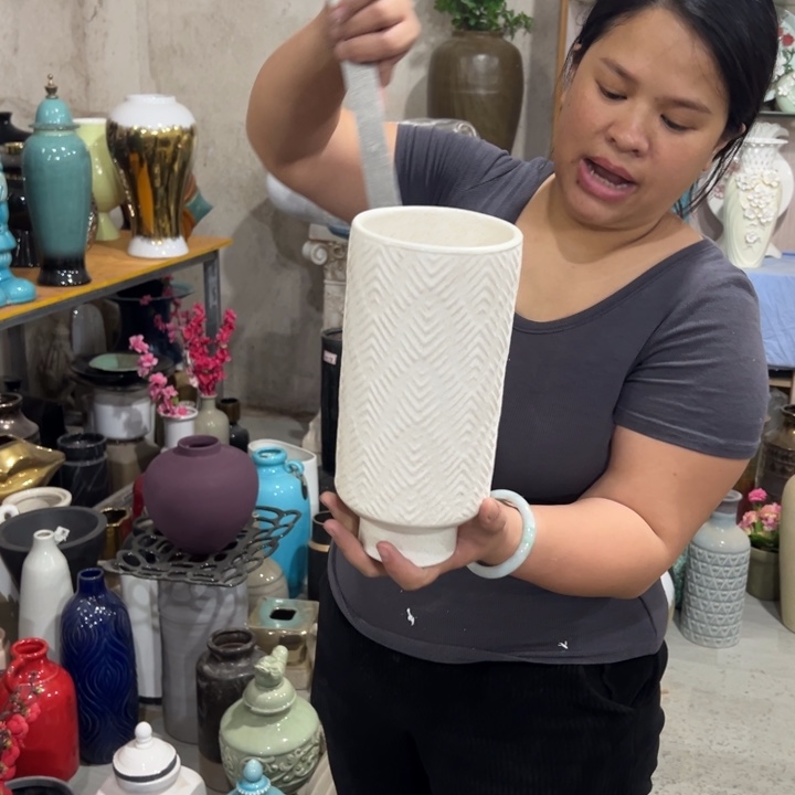 瓶高度25厘米口径10厘米微瑕捡漏干裂