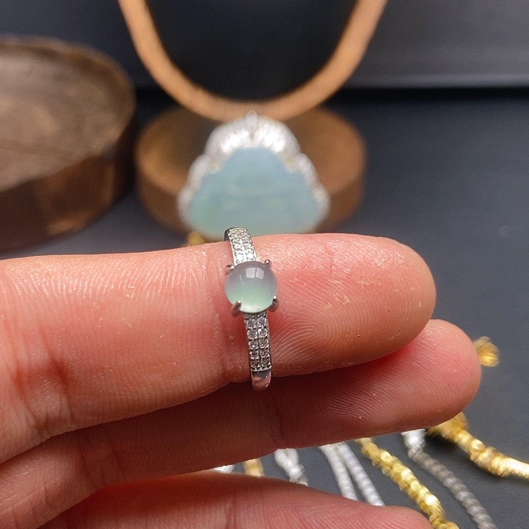 翡翠戒指未镶嵌531戒指