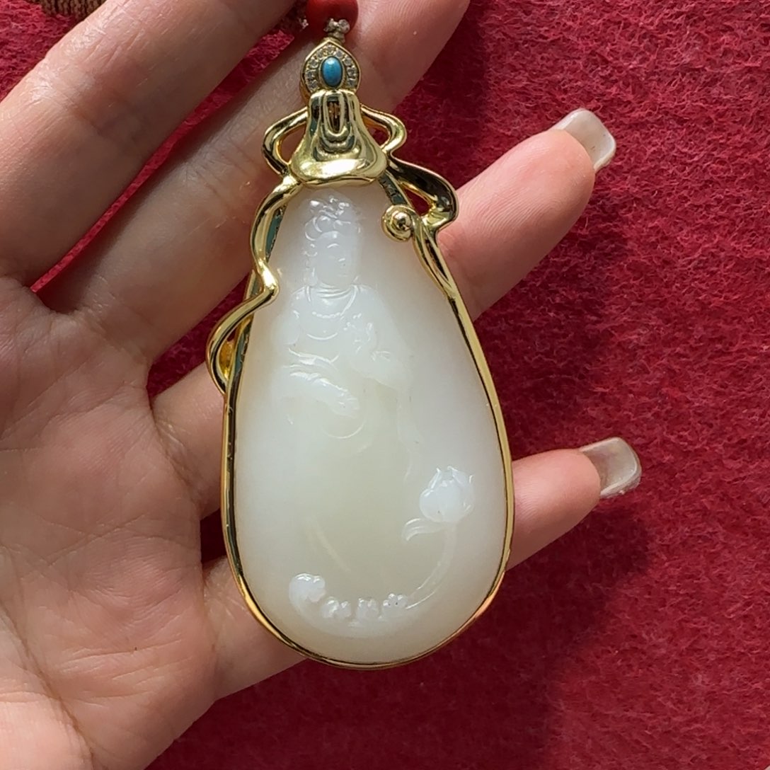 和田玉挂件未镶嵌