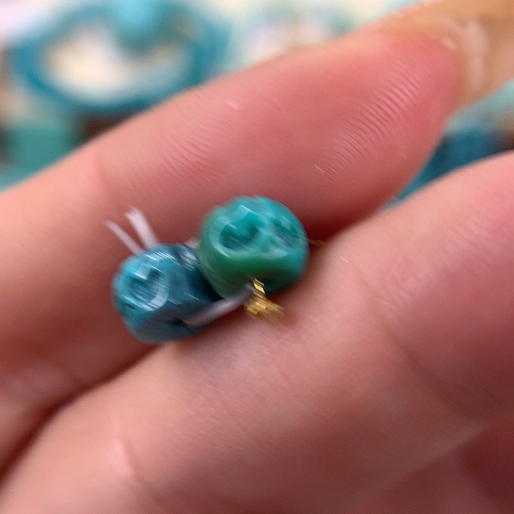 绿松石挂件未镶嵌