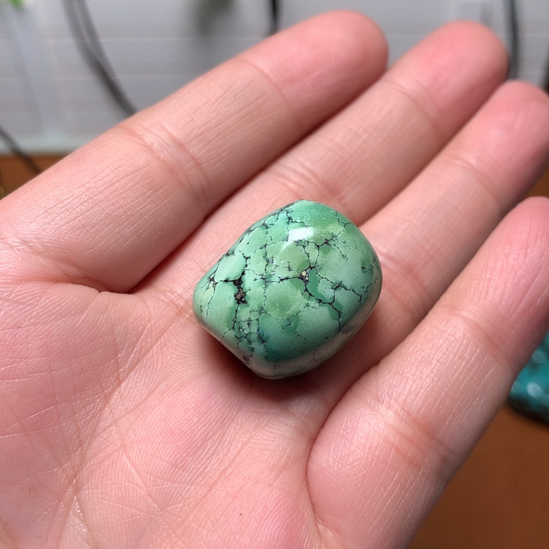 爽***K绿松石未镶嵌珠宝奇石