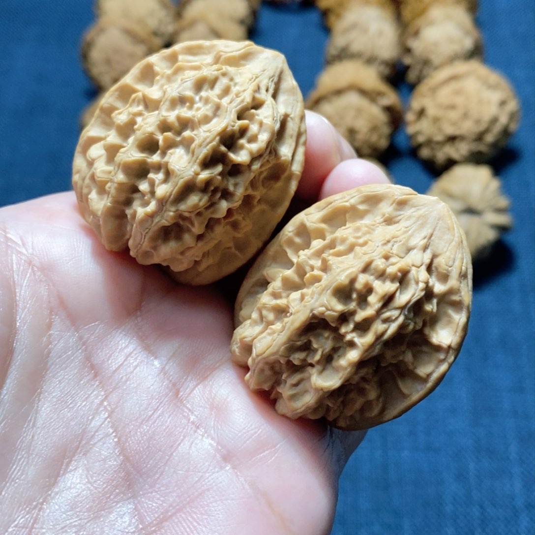 桃核吊坠居庸关鸡心35