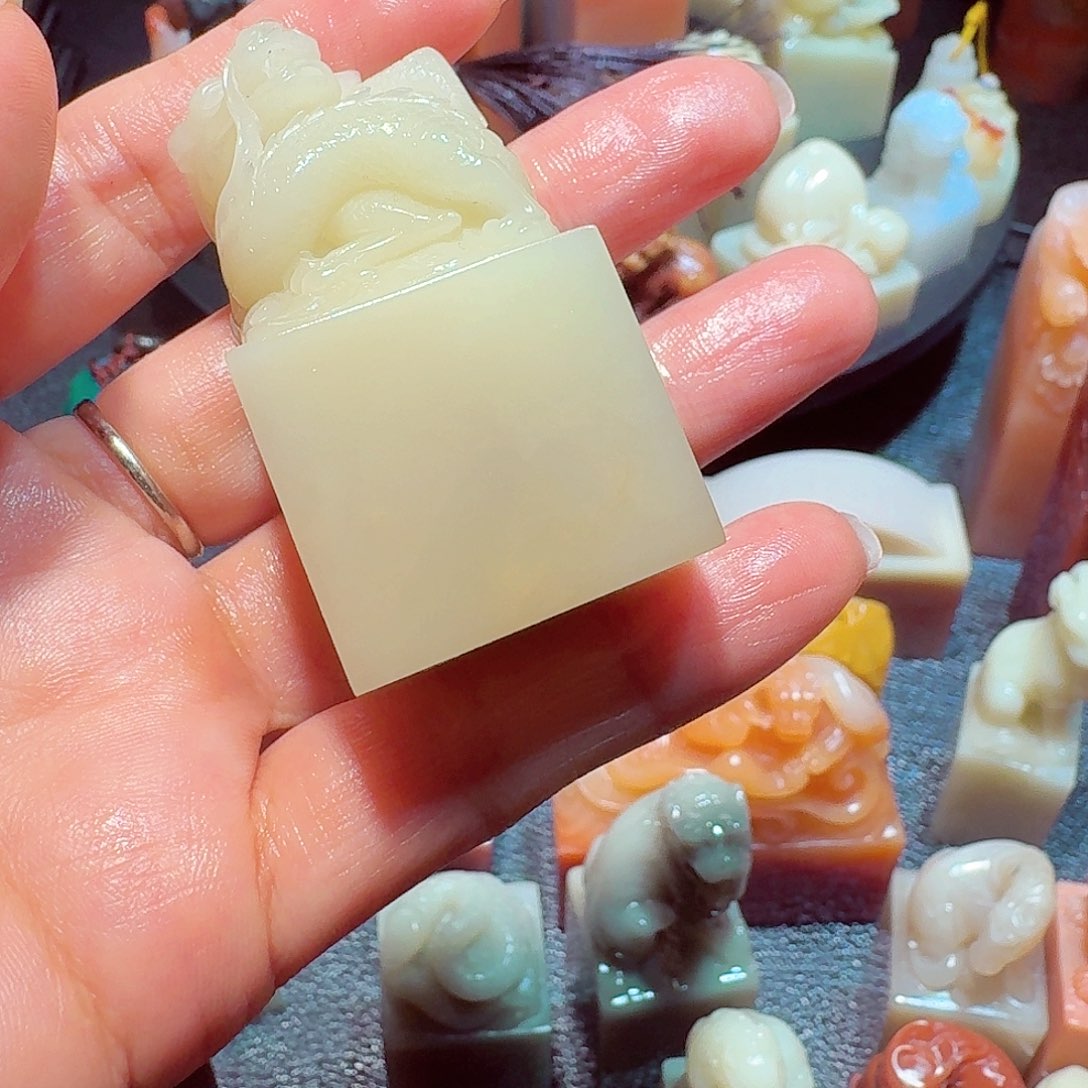 寿山石印石印**家寿山石