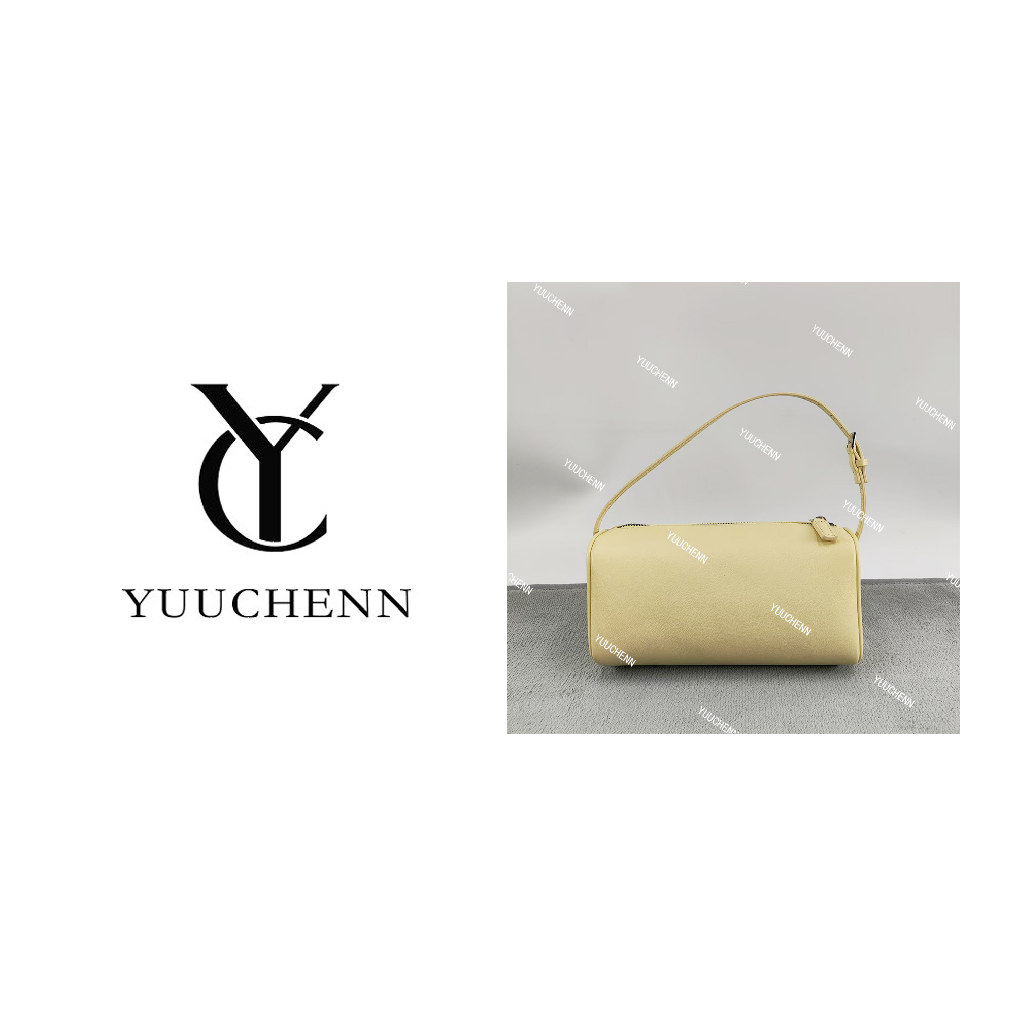 YUUCHENN/20cm原创设计高定真皮包 HH4346