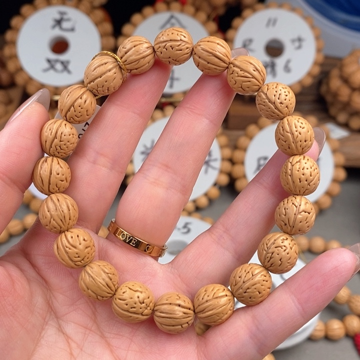 桃核手串凤羽11:5qkza误差0.5