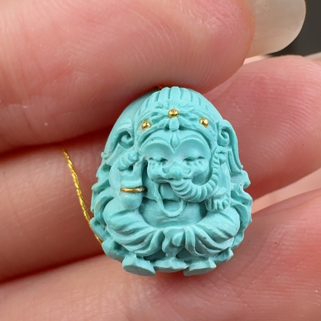 绿松石珠宝奇石未镶嵌