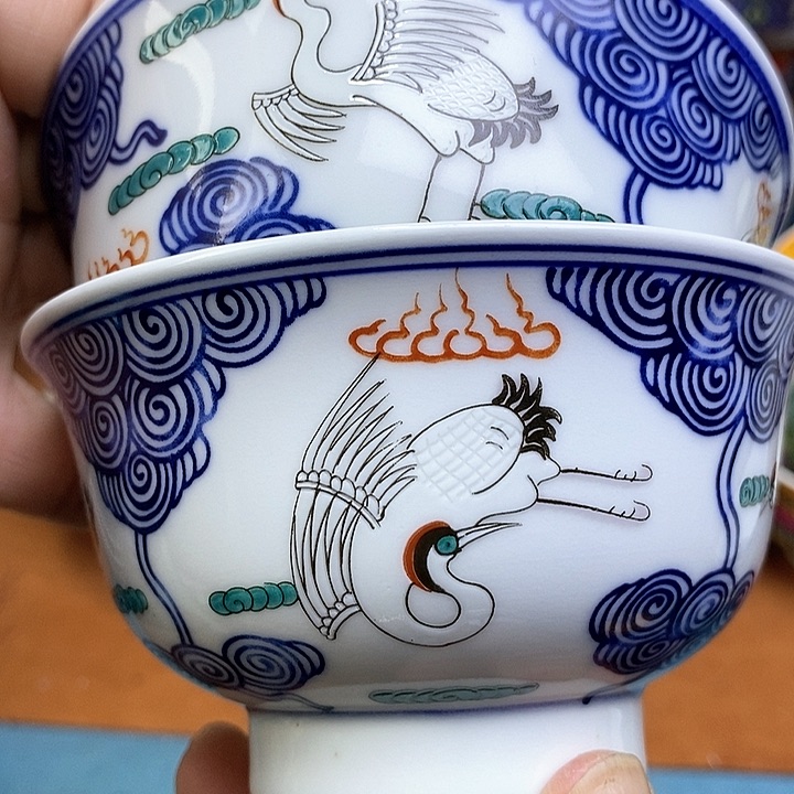 景德镇陶瓷藏式茶碗